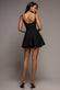 SLEEVELESS SCOOP NECK SKATER MINI DRESS DR5246