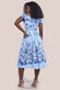 Bardot Floral Print A-Line Scuba Foam Midi Dress DR4228