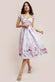 Sweetheart Floral Midi Dress DR3207