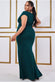 Bardot Pleated Maxi Dress DR1092PLUS