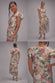 Floral Wrap High And Low Midaxi Dress DR4369