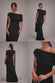 Sash One Shoulder Bardot Maxi Dress DR4830
