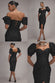 PUFF SLEEVE SWEETHEART MIDI DRESS BY GODDIVA DR4883