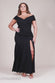 Scuba Crepe Off The Shoulder Bardot Dress DR2930PLUS