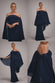 STRAPLESS MAXI DRESS WITH PLEATED CHIFFON CAPE DR4832