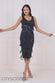 Sequin Tassel Flapper Midi Dress DR4025