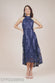 Halter Neck Lace High And Low Dress DR3346QZ