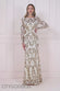 Sequin Cowl Back Maxi Dress DR3420