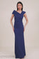 One Shoulder Scuba Crepe Maxi Dress DR3231