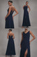 CHIFFON COWL TWISTED ROPE STRAP LACE-UP FLARED MAXI DRESS DR4937