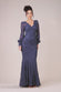 Embroidered Lace Scalloped Edge Maxi Dress DR4472