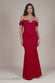 Diamante Heart Trim Evening Maxi Dress DR4674