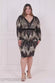 Long Sleeve Sequin Party Midi Dress DR3038P
