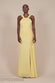 Halterneck Thigh Split Chiffon Maxi Dress DR4610