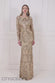 Sequin Cowl Back Maxi Dress DR3420