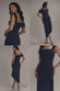 OFF SHOULDER PLEATED WAIST ASYMMETRIC MIDAXI DRESS DR5137