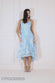 Dipped Hem Sleeveless Lace Midi Dress DR3815QZ