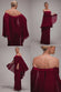 STRAPLESS MAXI DRESS WITH PLEATED CHIFFON CAPE DR4832