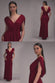 Cowl Plunge Draped Mermaid Maxi Dress DR4879