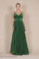 Sleeveless Pleated A Line Lurex Maxi Dress DR4494