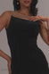 PEARL DIAMANTE NECK VELVET MAXI DRESS DR5234