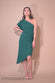 Waterfall Sleeve Wrap Midi Dress DR3990