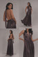 Sunrise Foil Halterneck A-Line Maxi Dress DR4697