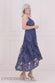 Dipped Hem Sleeveless Lace Midi Dress DR3815QZ
