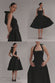 CORSET FIT AND FLARE HALTER NECK MIDI DRESS DR5134