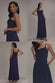 STRAPLESS FIT & FLARE A-LINE MAXI DRESS DR5114