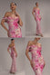 PRINTED COWL NECK PLEATED WAIST MAXI DRESS BY GODDIVA DR5186