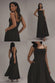 STRAPLESS FIT & FLARE A-LINE MAXI DRESS DR5114