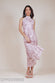 Halter Neck Lace High And Low Dress DR3346QZ