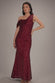 Sequin Cowl One Shoulder Maxi Dress DR4020