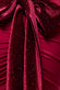 Open Back Cowl Neck Gathered Maxi Dress With Velvet Tie Back DR4856