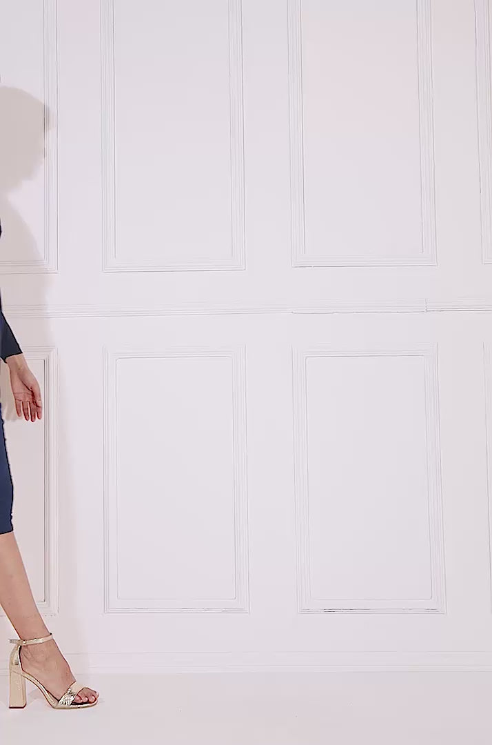 Batwing Sleeve Midi Dress DR3647