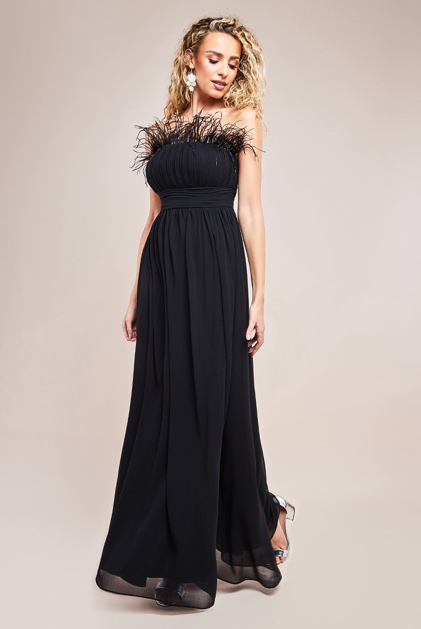 Robe De Soirée City Goddess – Bleue Métallisée – Taille 10 – Neuf Avec étiquettes