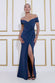 Off The Shoulder Knot Front Maxi Dress DR3520