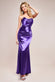 Satin Bandeau Maxi Dress DR3772