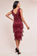 Sequin Tassel Flapper Midi Dress DR4025