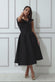 Scuba Foam One Shoulder Midi Dress DR3208