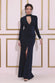High Neck Keyhole Thigh Split Maxi Dress DR3753