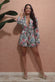 Printed Romper Dress TR305