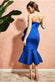 Bow Bandeau Midi With Ruffles DR3615