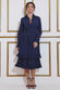 Tiered Shirt Dress With Belt DR3721