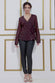 Wrap Sequin Top With Cami T203