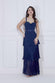 Pleated Chiffon Tiered Maxi DR3804