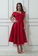 Scuba Foam One Shoulder Midi Dress DR3208