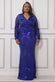 Starburst Sequin Maxi Dress DR1824P