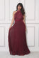 Lurex Halter Neck Pleated Maxi Dress DR3429